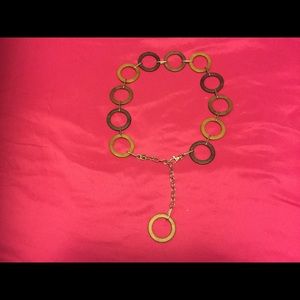 Wood link chain belt